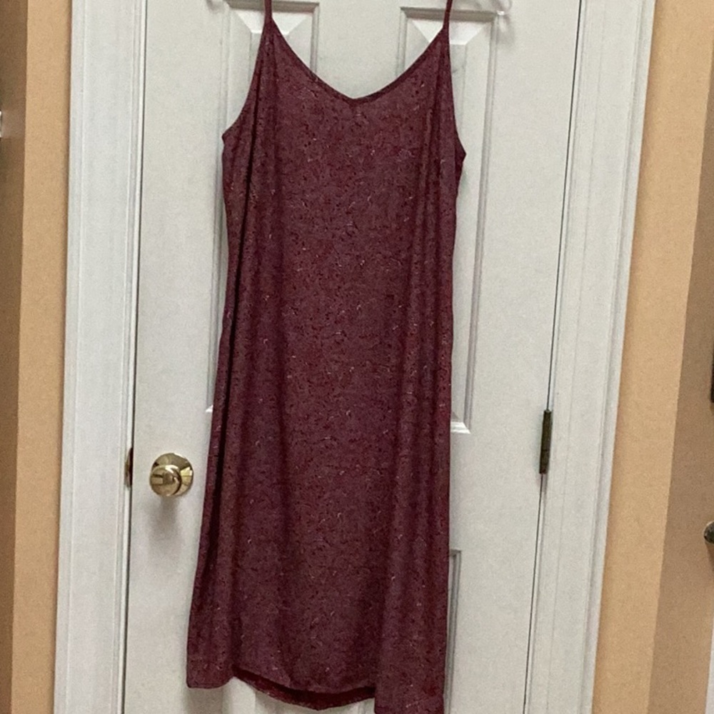 Vintage Gap burgundy slip dress